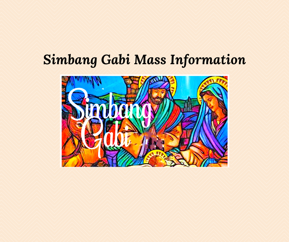 Simbang Gabi Mass Information